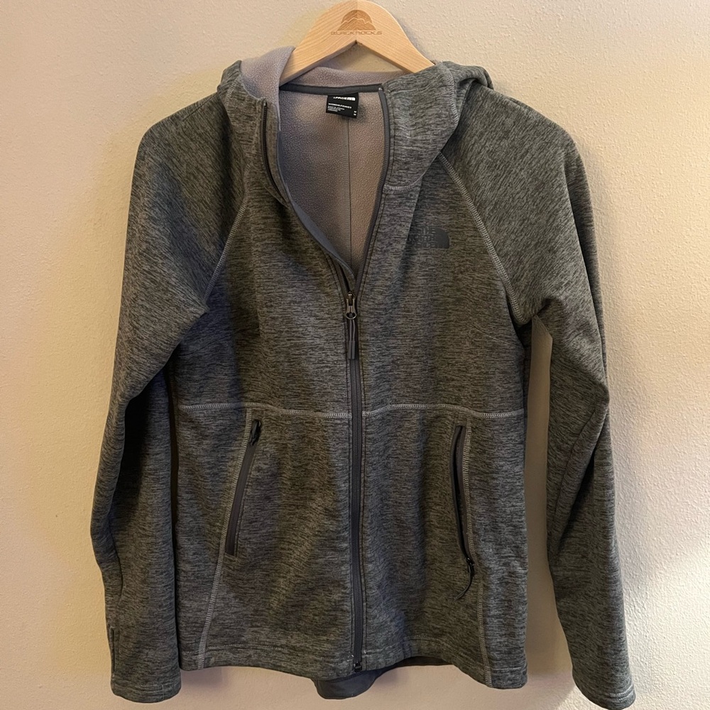 The North Face Light Gray Fleece Jacket